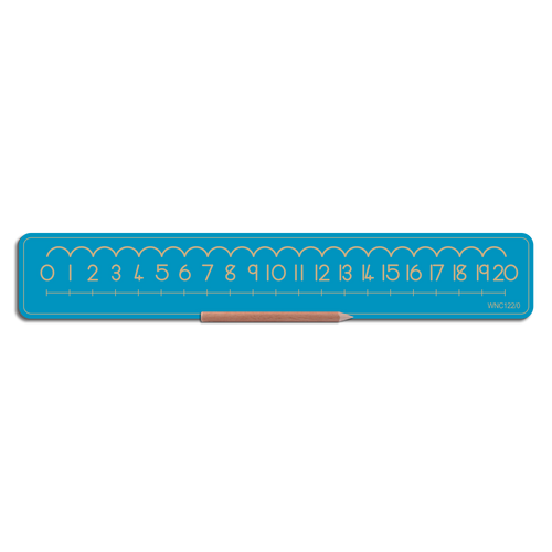 Number line 0 to 20 Counting in 1's - Alt Print