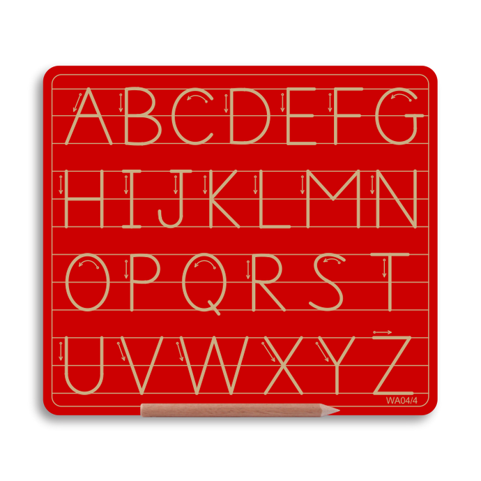 Wooden Capital Alphabet Board - Sassoon