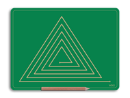 Wooden Triangle Doodle Board for Midline crossing