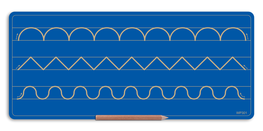Writeright Pattern Wooden 3 Pattern Board – WriteRight