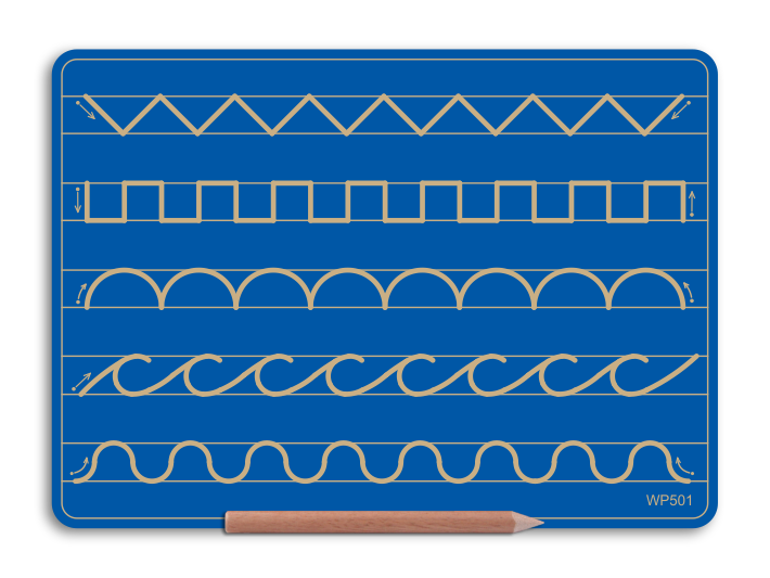 Wooden 5 Pattern Board – WriteRight